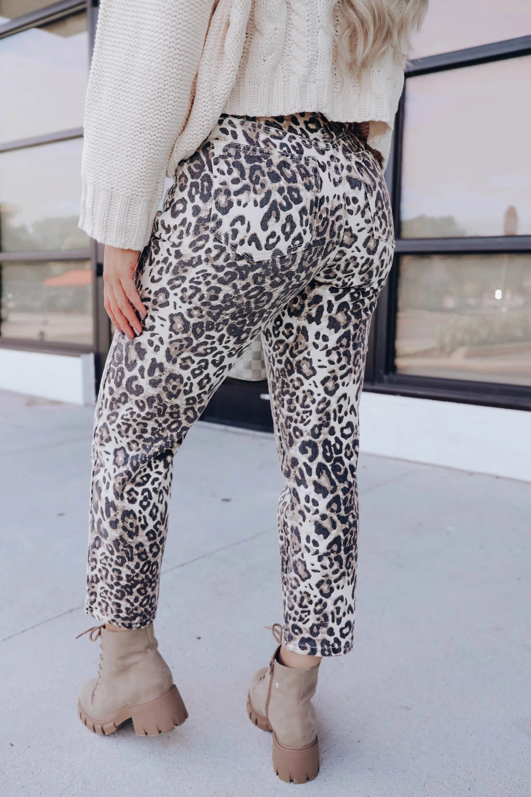 Brianna Leopard Print Pants - Final Sale