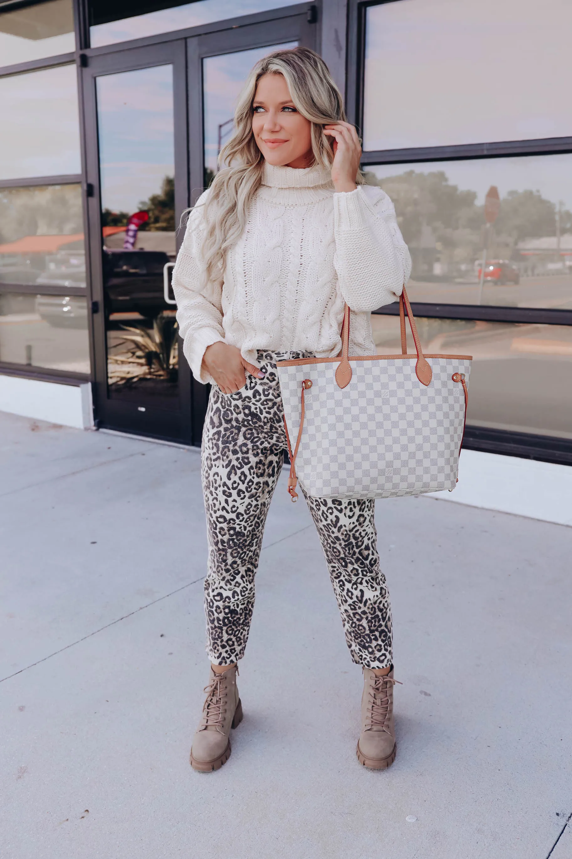 Brianna Leopard Print Pants - Final Sale