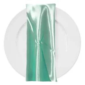 Bridal Satin Table Napkin in Mint 765