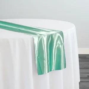 Bridal Satin Table Runner in Mint 765