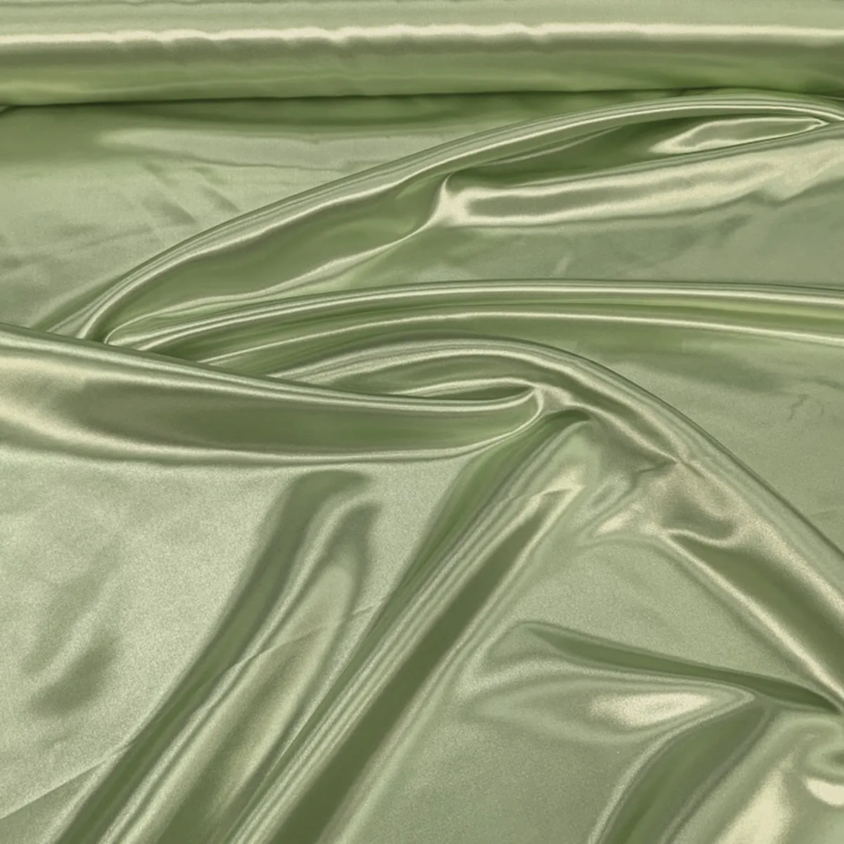 Bridal Satin Table Runner in Sage 152