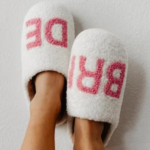 BRIDE Wholesale Fuzzy Slippers