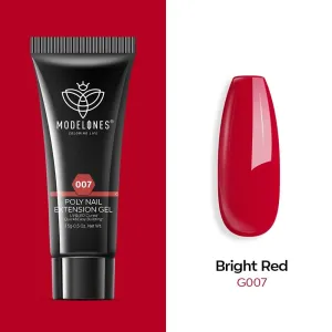 Bright Red - Poly Nail Gel  (15g)