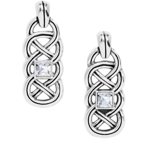 Brighton Women's Interlok Lustre Post Drop Earrings