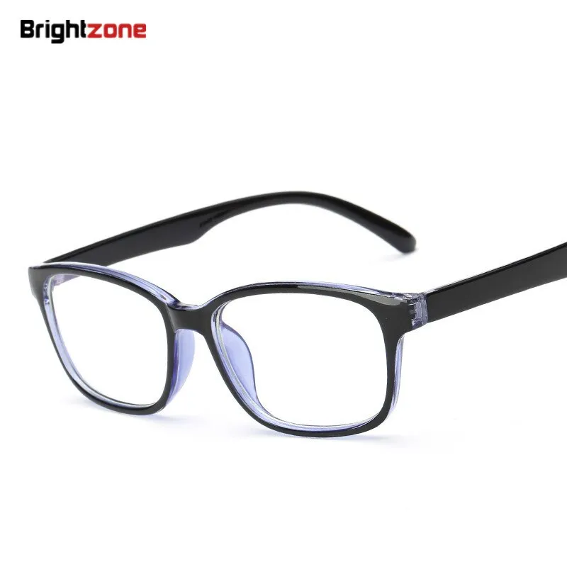 Brightzone Unisex Semi Rim Square Tr 90 Titanium Gaming Eyeglasses 5020