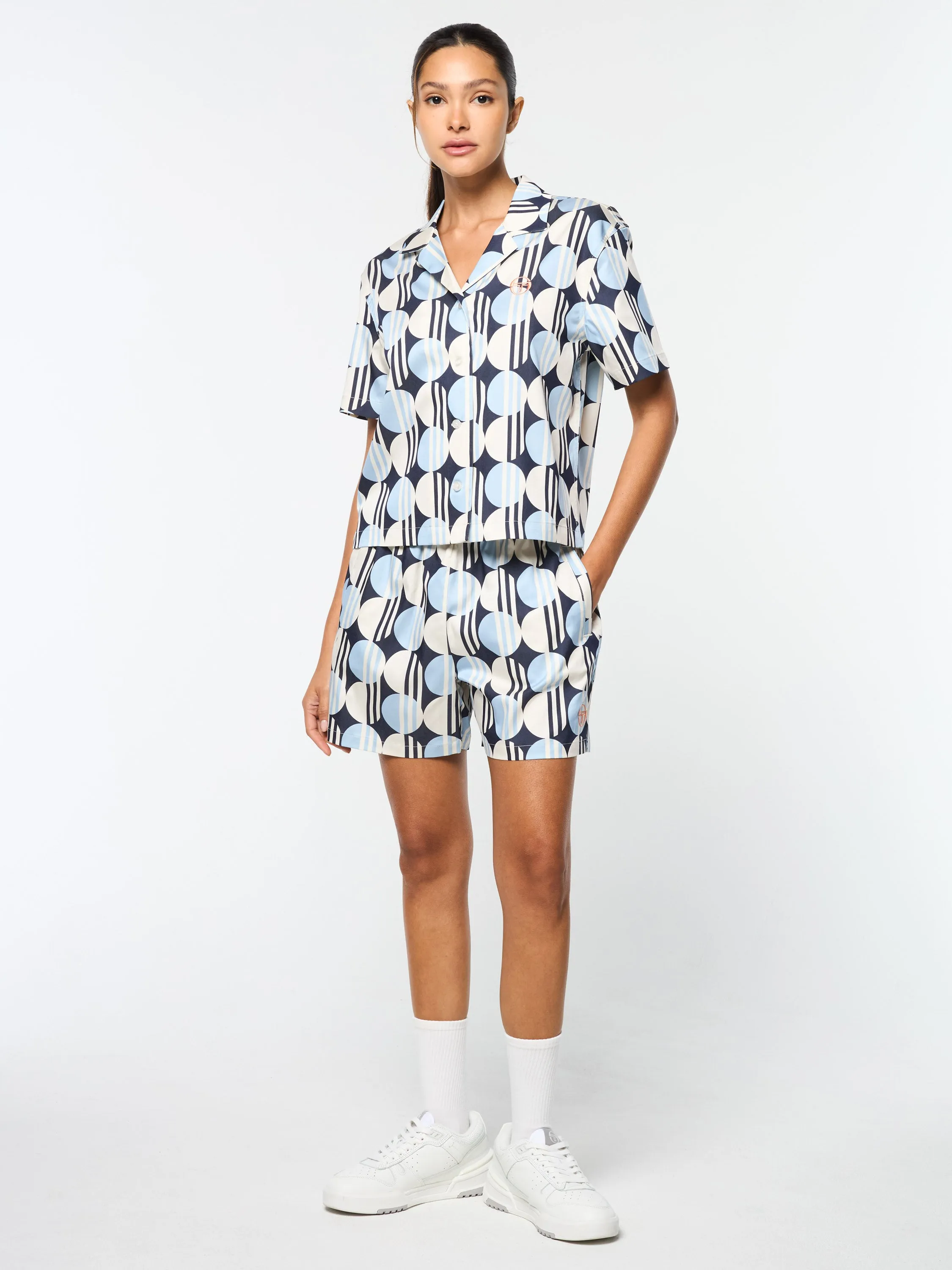 Brikette Cabana Shirt- Maritime Blue