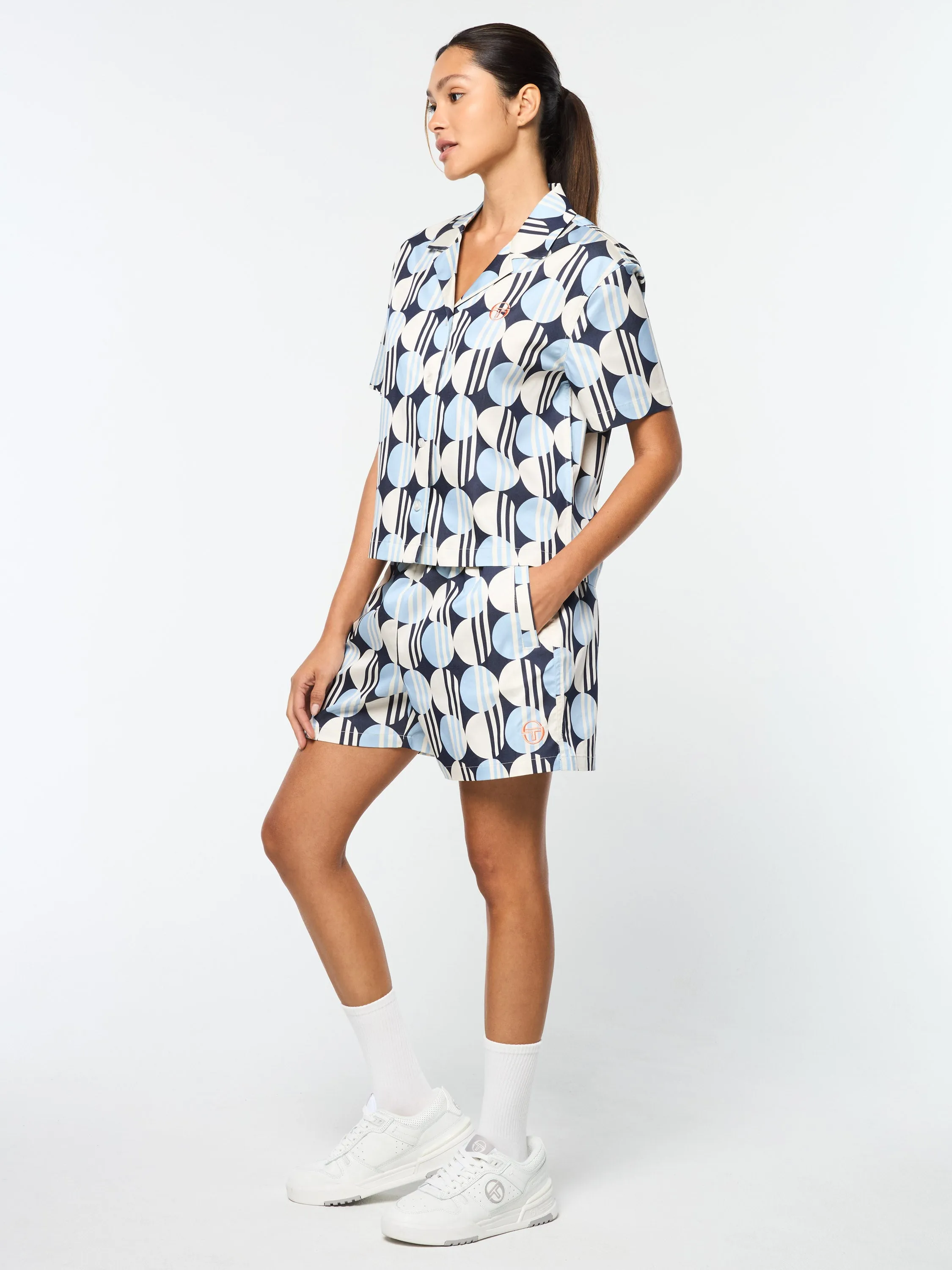 Brikette Cabana Shirt- Maritime Blue