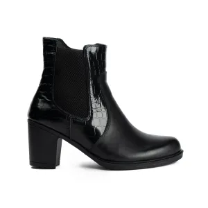 Brio Black  Easton Natural Leather Chelsea Boot