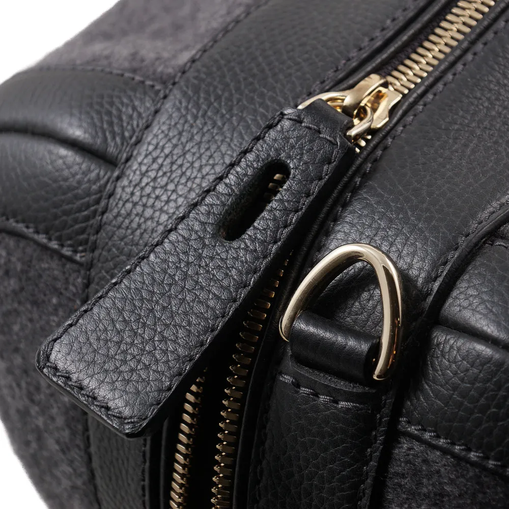 Brioni Cashmere and Leather Weekend Bag