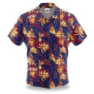 Brisbane Lions Paradise Hawaiian Shirt