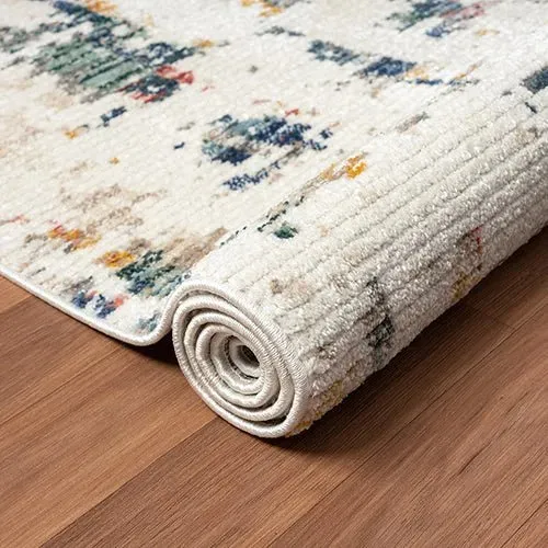 Bristol 82136CRU Cream/Blue Rug