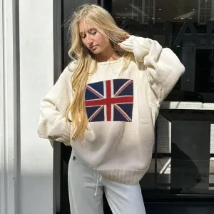 Brit Union Jack Knit Sweater