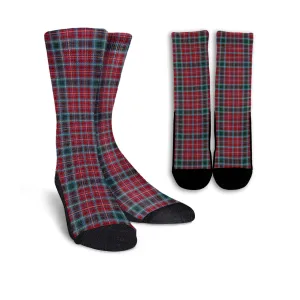 British Columbia Province Canada Tartan Crew Socks