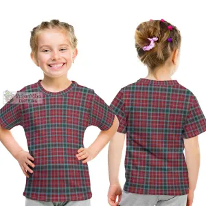 British Columbia Province Canada Tartan Kid T-Shirt