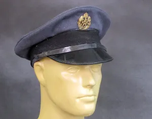 British WWII type R.A.F Other Ranks Visor Hat