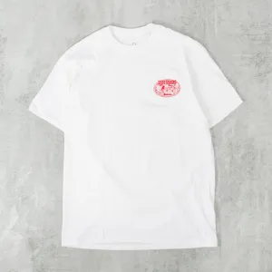 Brixton Bass Brains Swim S/S Tee - White