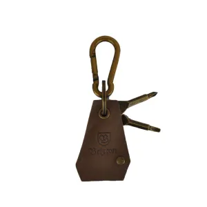 Brixton - Haven Keychain, Antique Bronze