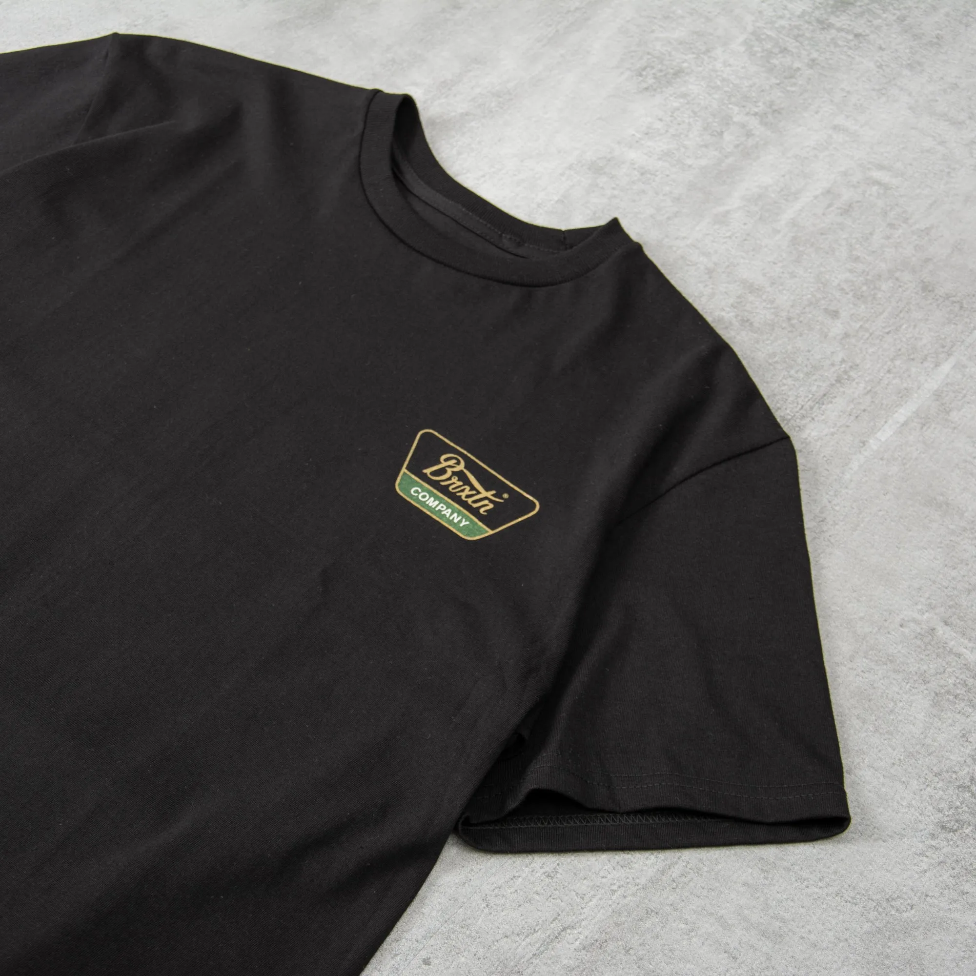 Brixton Linwood S/S Tee - Black / Pine