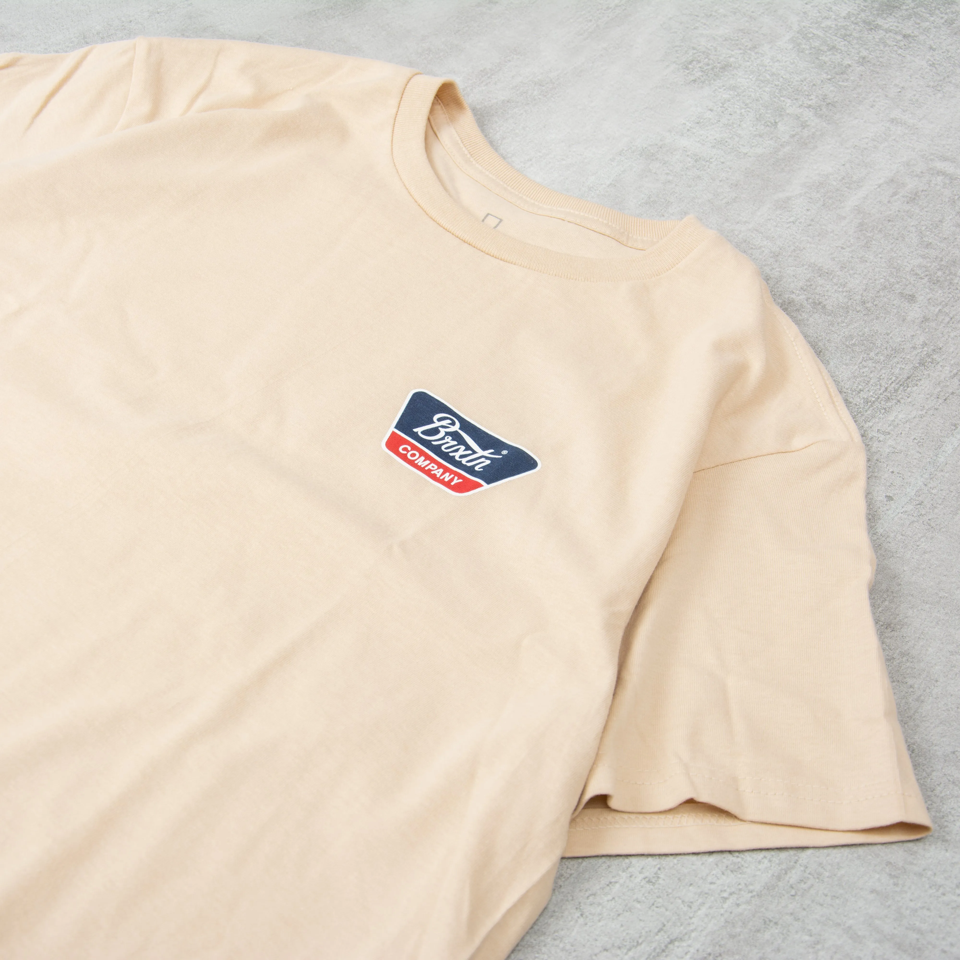 Brixton Linwood S/S Tee - Cream