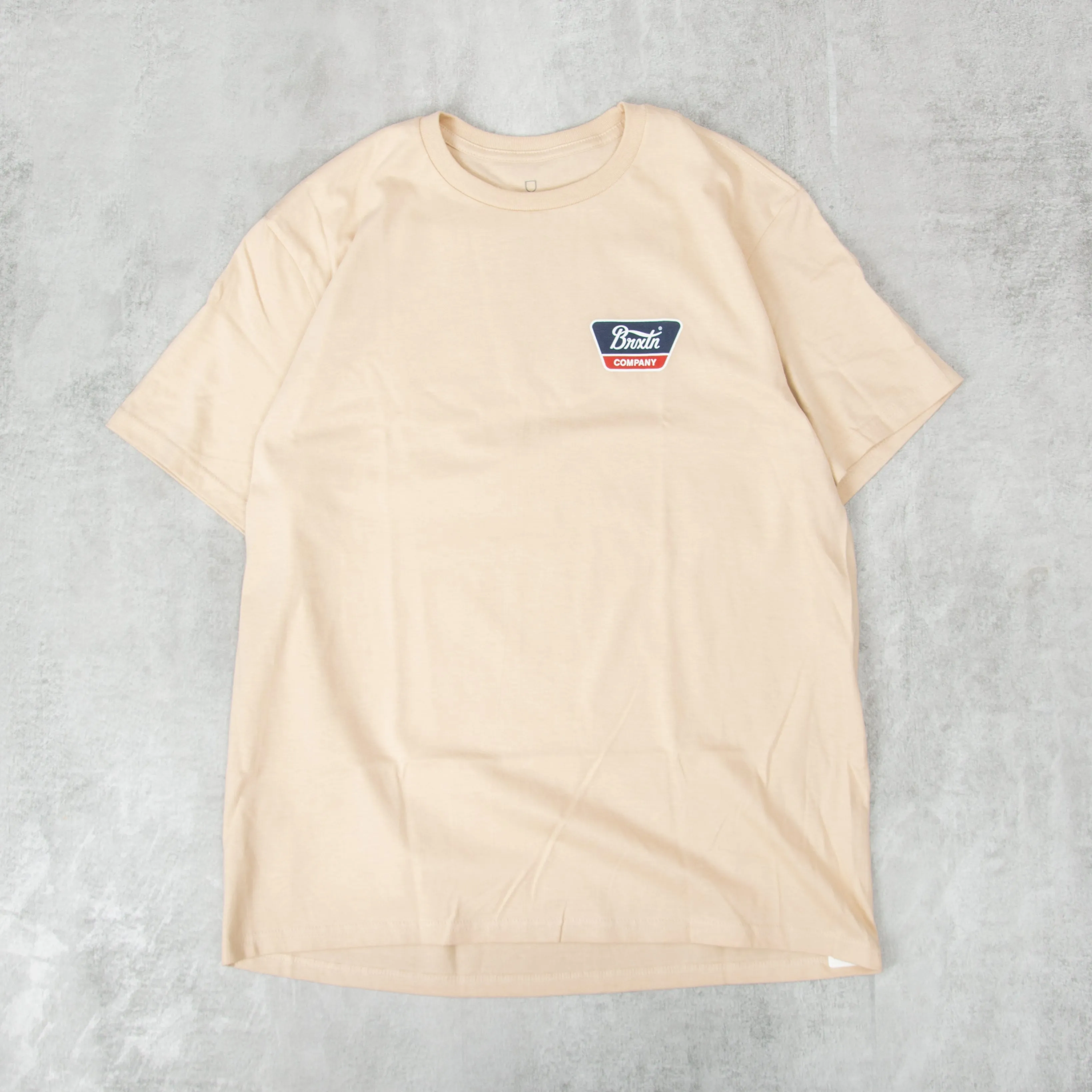 Brixton Linwood S/S Tee - Cream