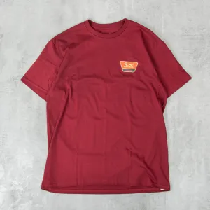 Brixton Linwood S/S Tee - Island Berry / Paradise Orange