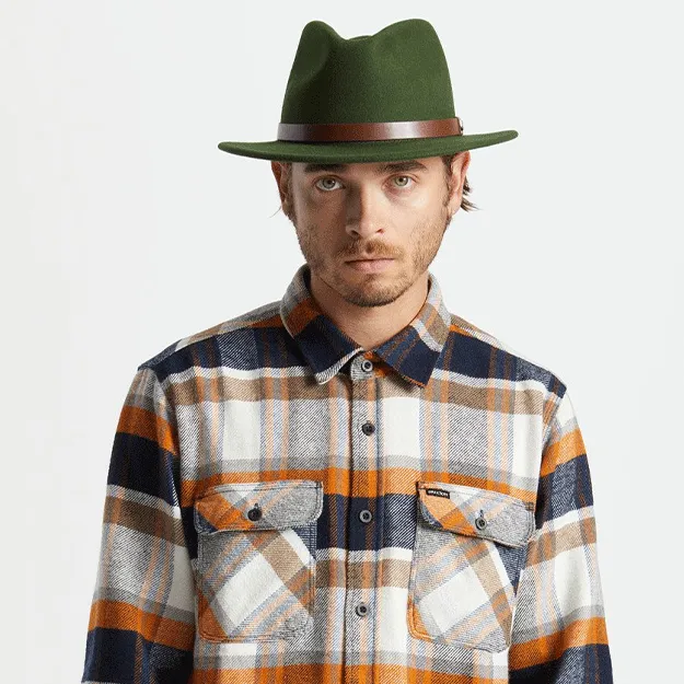 Brixton Messer Fedora - Moss