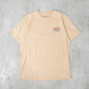 Brixton Regal S/S Tee - Cream / Barn Red