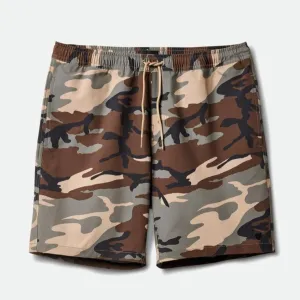 BRIXTON VOYAGE SHORT 18" CAMO SURPLUS