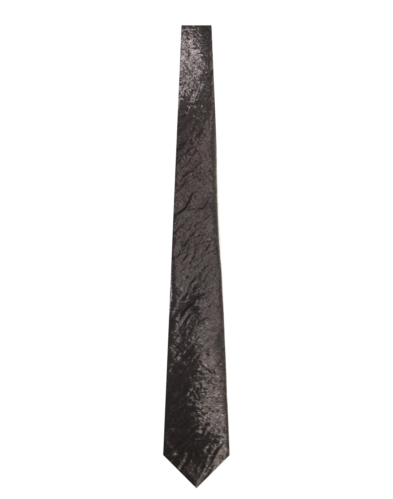 BRJ // BLACK CRINKLE TIE Men's Ties By Robert James