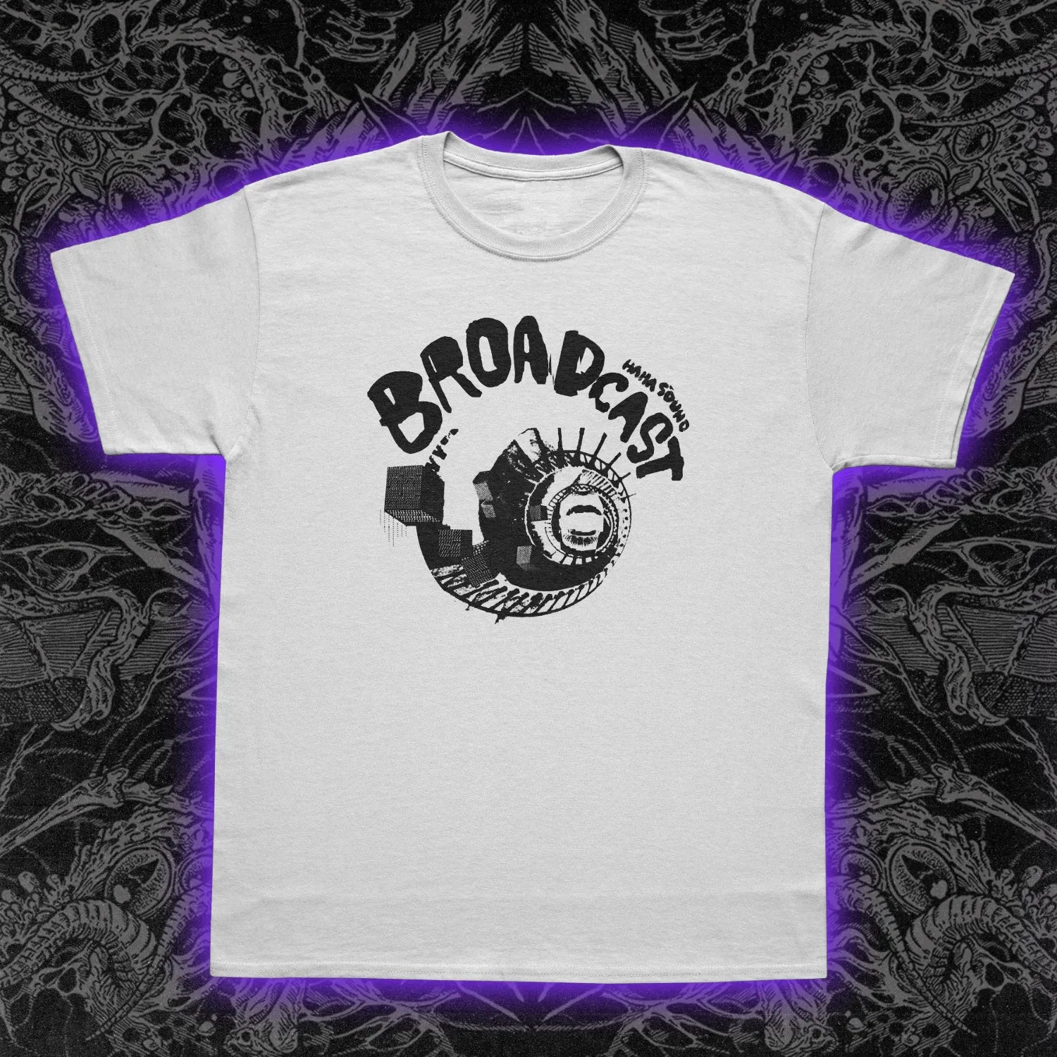 Broadcast Haha Sound Slim Fit Tee