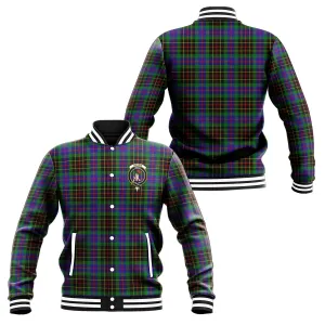 Brodie Hunting Modern Tartan Baseball Jacket with Family Crest