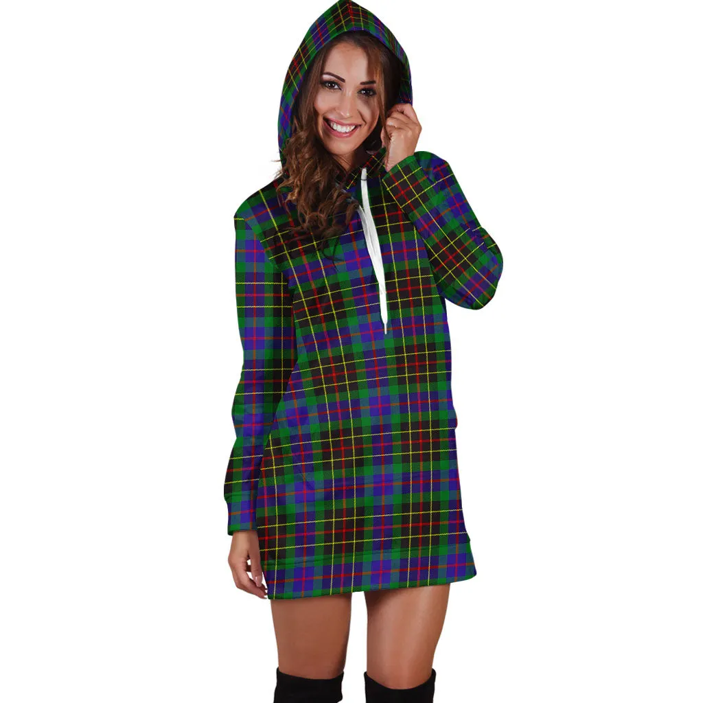 Brodie Hunting Modern Tartan Hoodie Dress