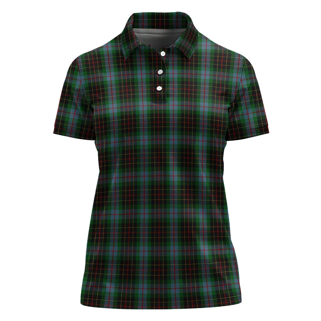 Brodie Hunting Tartan Polo Shirt For Women