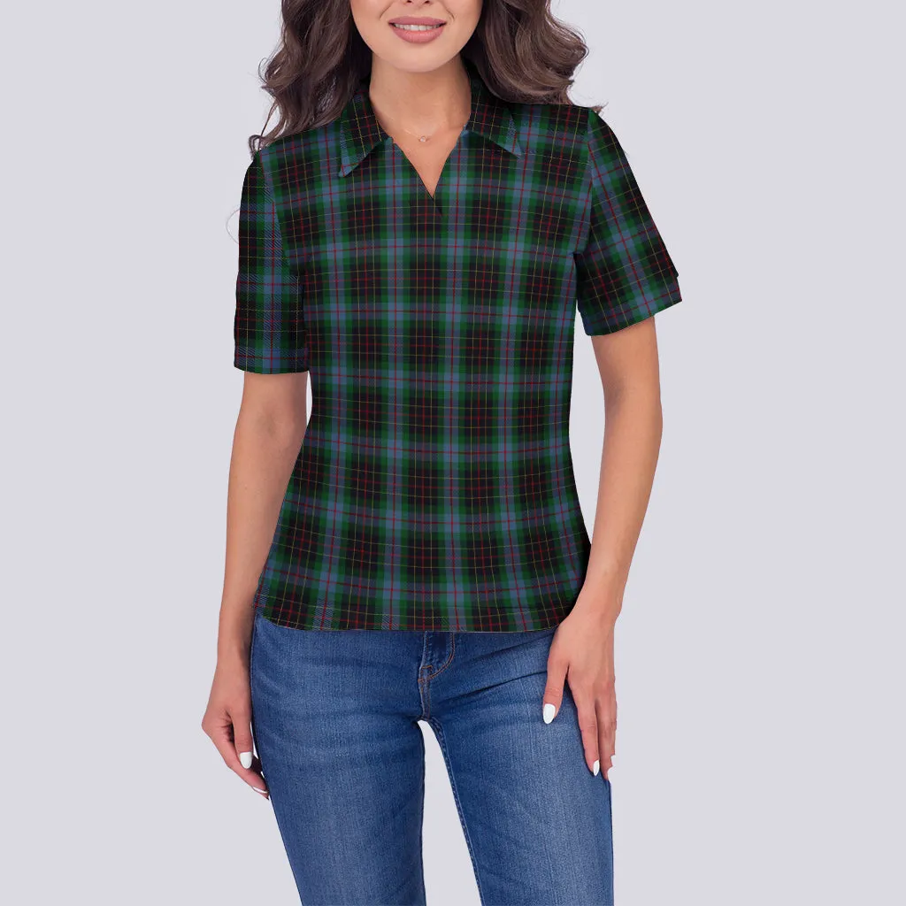 Brodie Hunting Tartan Polo Shirt For Women