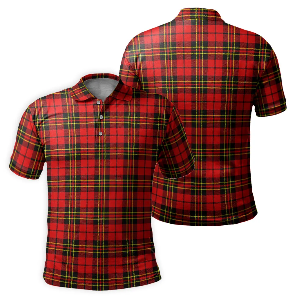 Brodie Modern Tartan Mens Polo Shirt