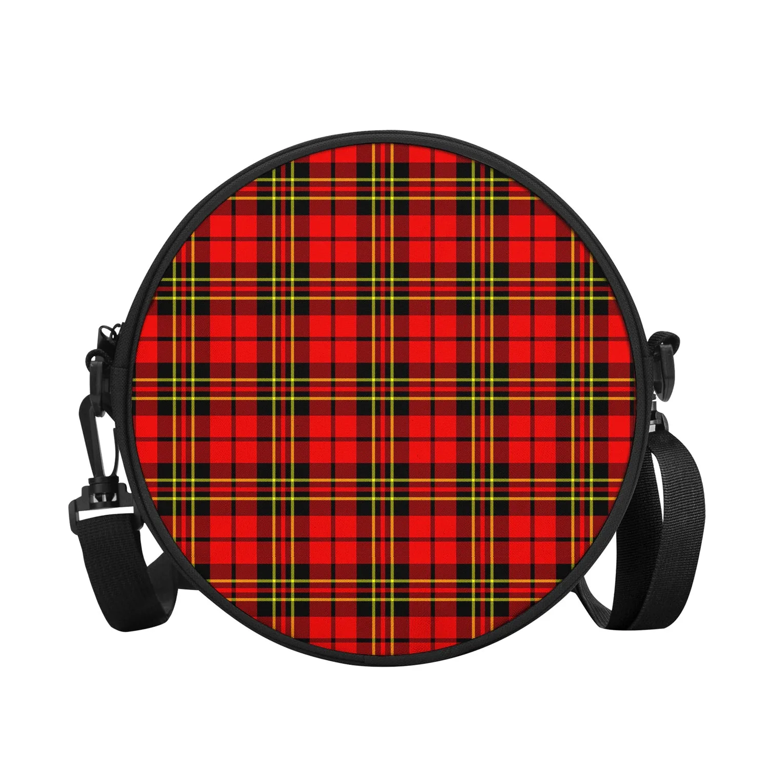 Brodie Modern Tartan Round Satchel Bags