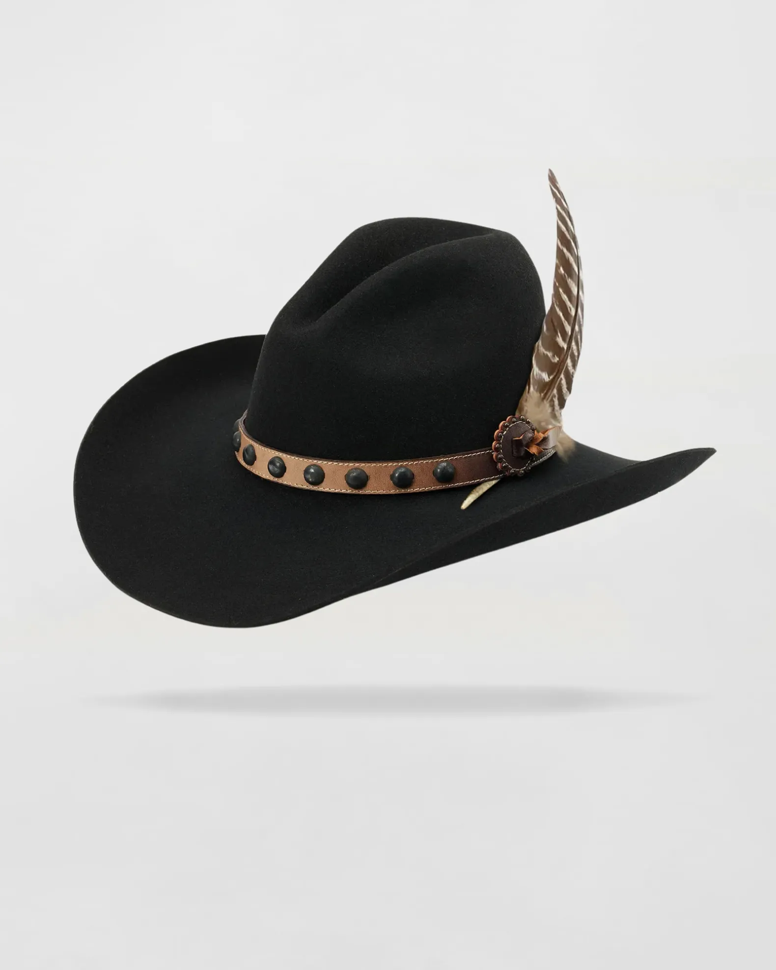 Broken Bow Felt Cowboy Hat in Tan