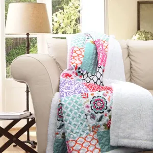 Brookdale Sherpa Throw Blanket