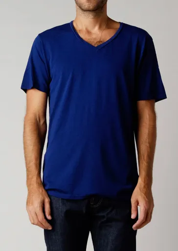 Brooklyn Denim Co. Vee Neck Tee Hemp Organic Cotton