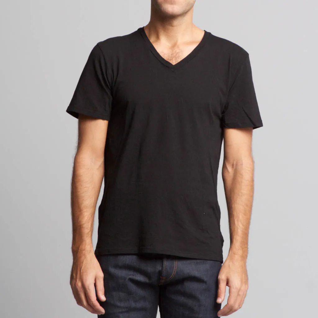 Brooklyn Denim Co. Vee Neck Tee Hemp Organic Cotton