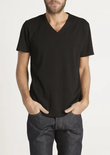 Brooklyn Denim Co. Vee Neck Tee Hemp Organic Cotton