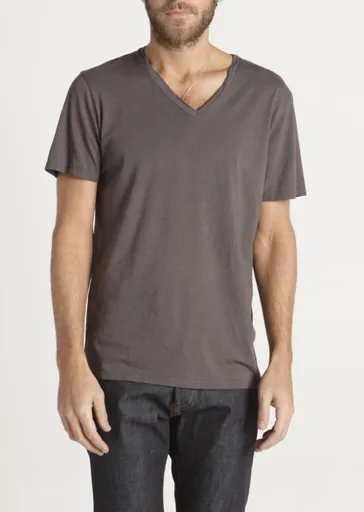 Brooklyn Denim Co. Vee Neck Tee Hemp Organic Cotton