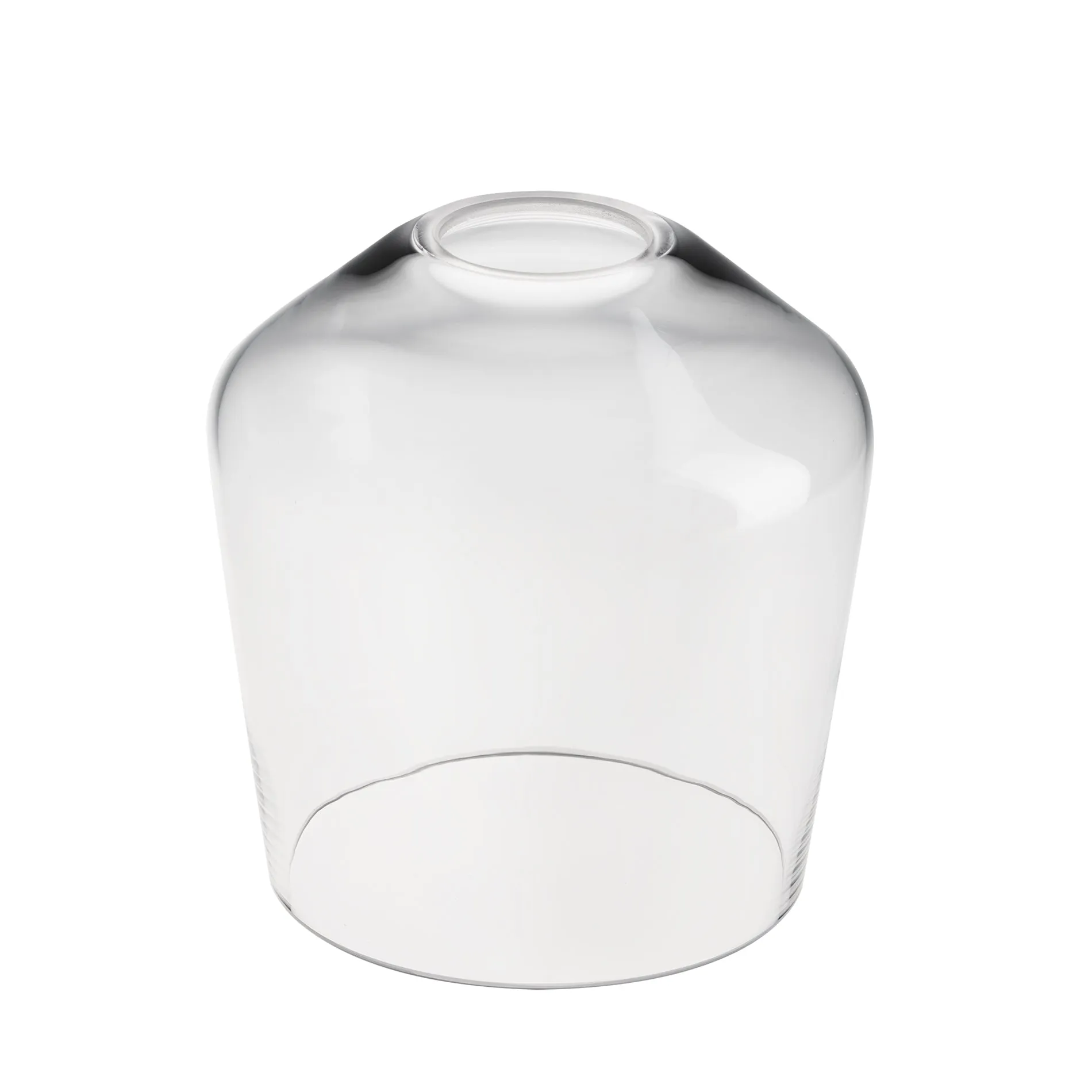 Brooklyn Glass Schoolhouse Wall Light - 5.5 Inch - Clear