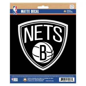 Brooklyn Nets Matte Decal Sticker