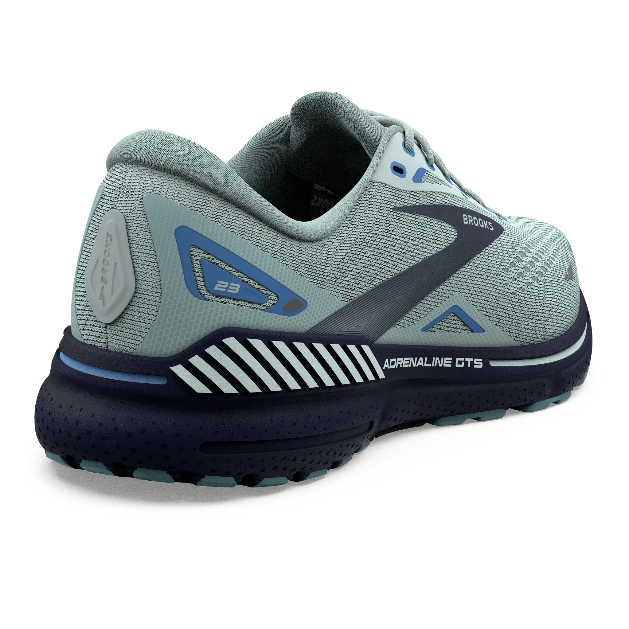 Brooks | Adrenaline GTS 23 | Women's | Wide | Blue Glass/Nile Blue/Marina