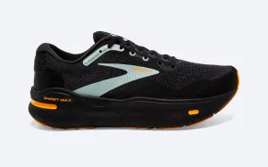 Brooks Ghost Max Men's Running Shoe in Black/Orange/Cloud & Black/Atomic Blue/Jasmine Available in Wide Widths