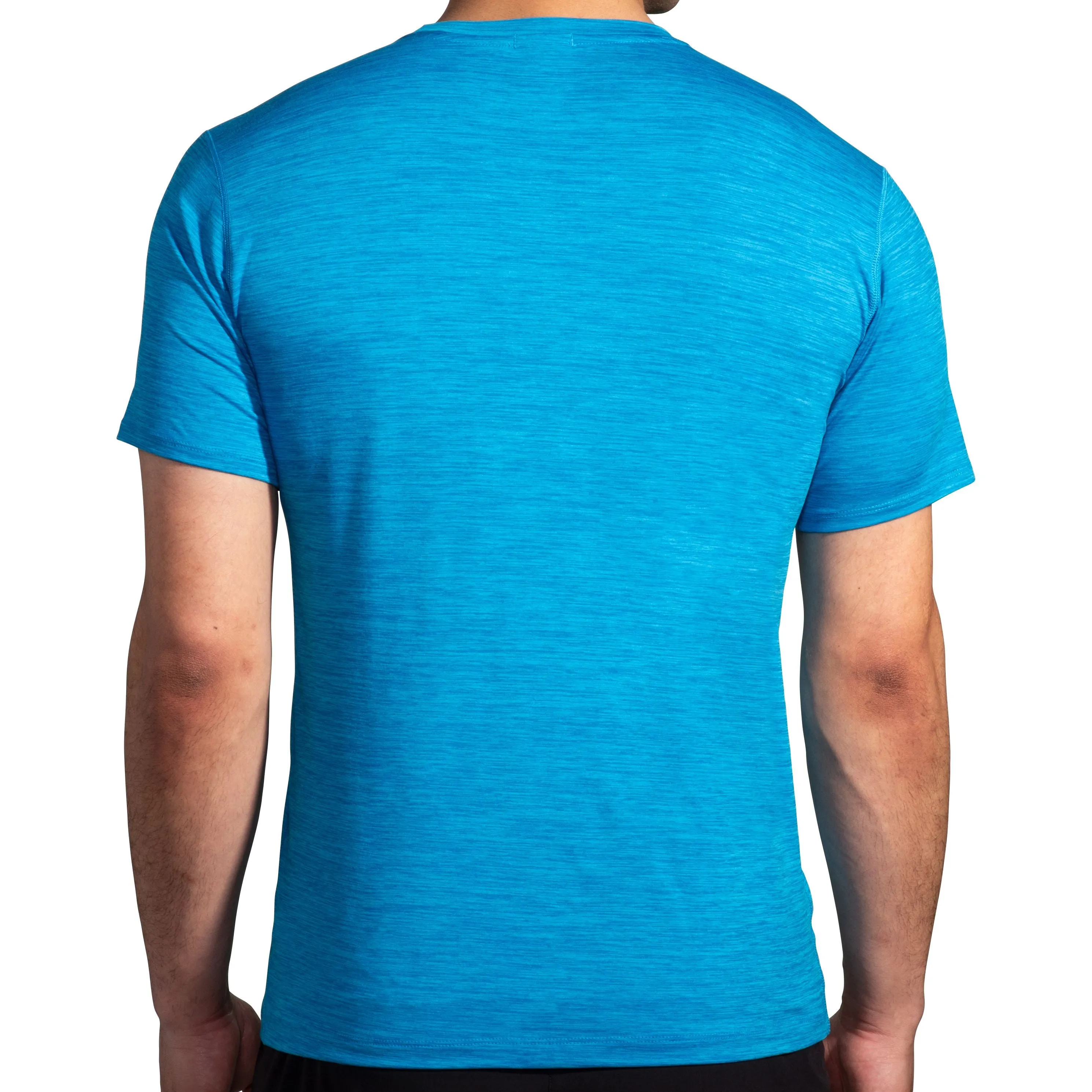 Brooks | Luxe Short Sleeve | Men's | Heather Cerulean