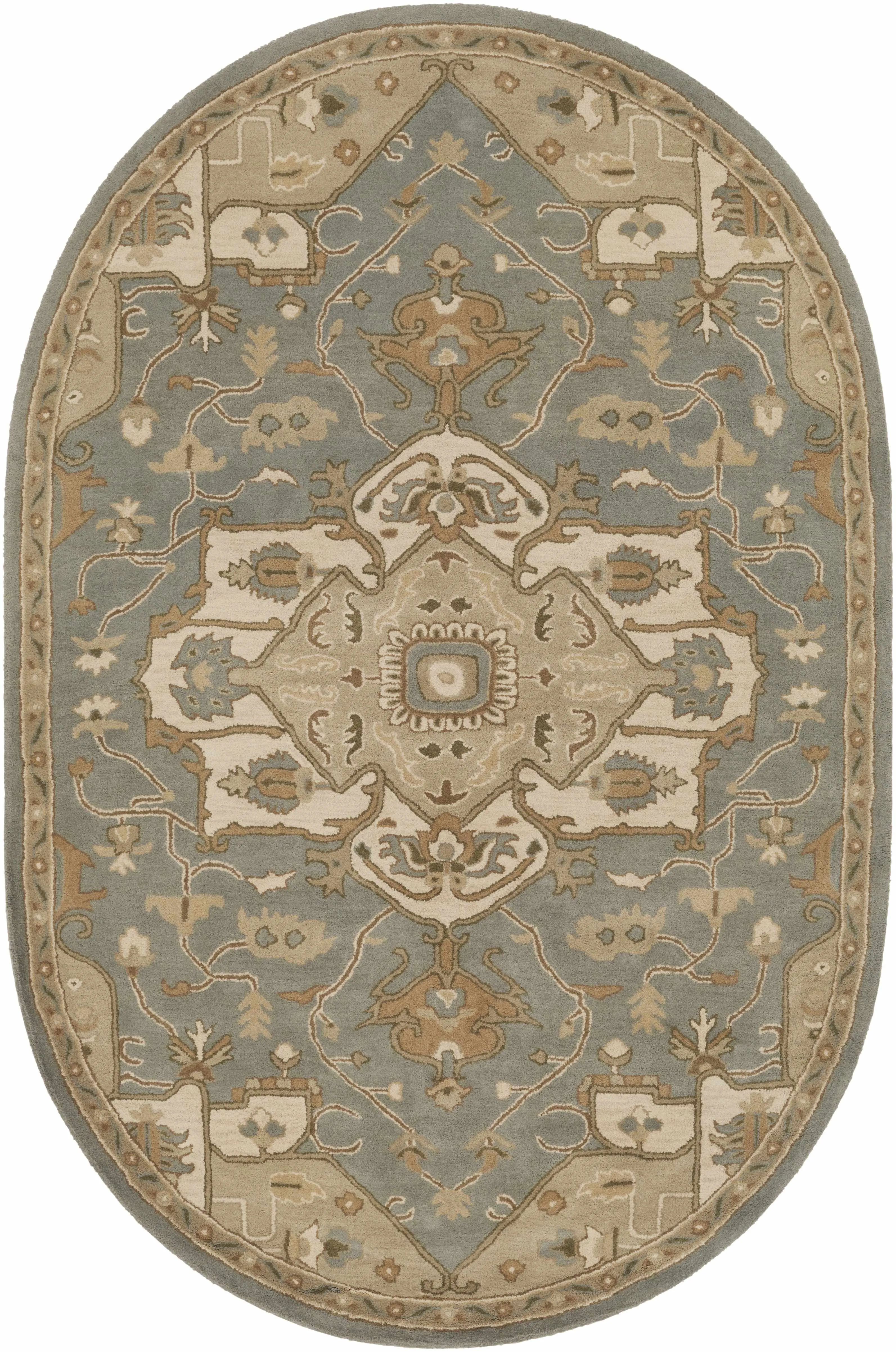 Broomfield Gray 1144 Wool Area Rug