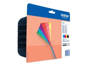 Brother Ink Cartridge Lc223 - 4-Pack - Black, Yellow, Cyan, Magenta