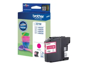 Brother Lc221m - Magenta - Original - Ink Cartridge